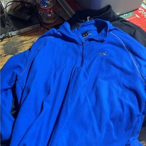 Under Armour Men's Vibrant Blue fleece zip up